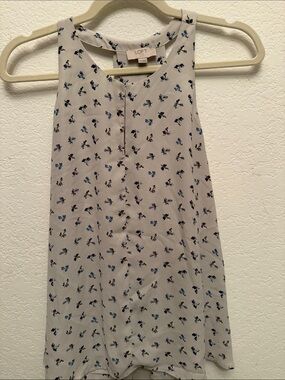 Loft sleeveless tank blouse